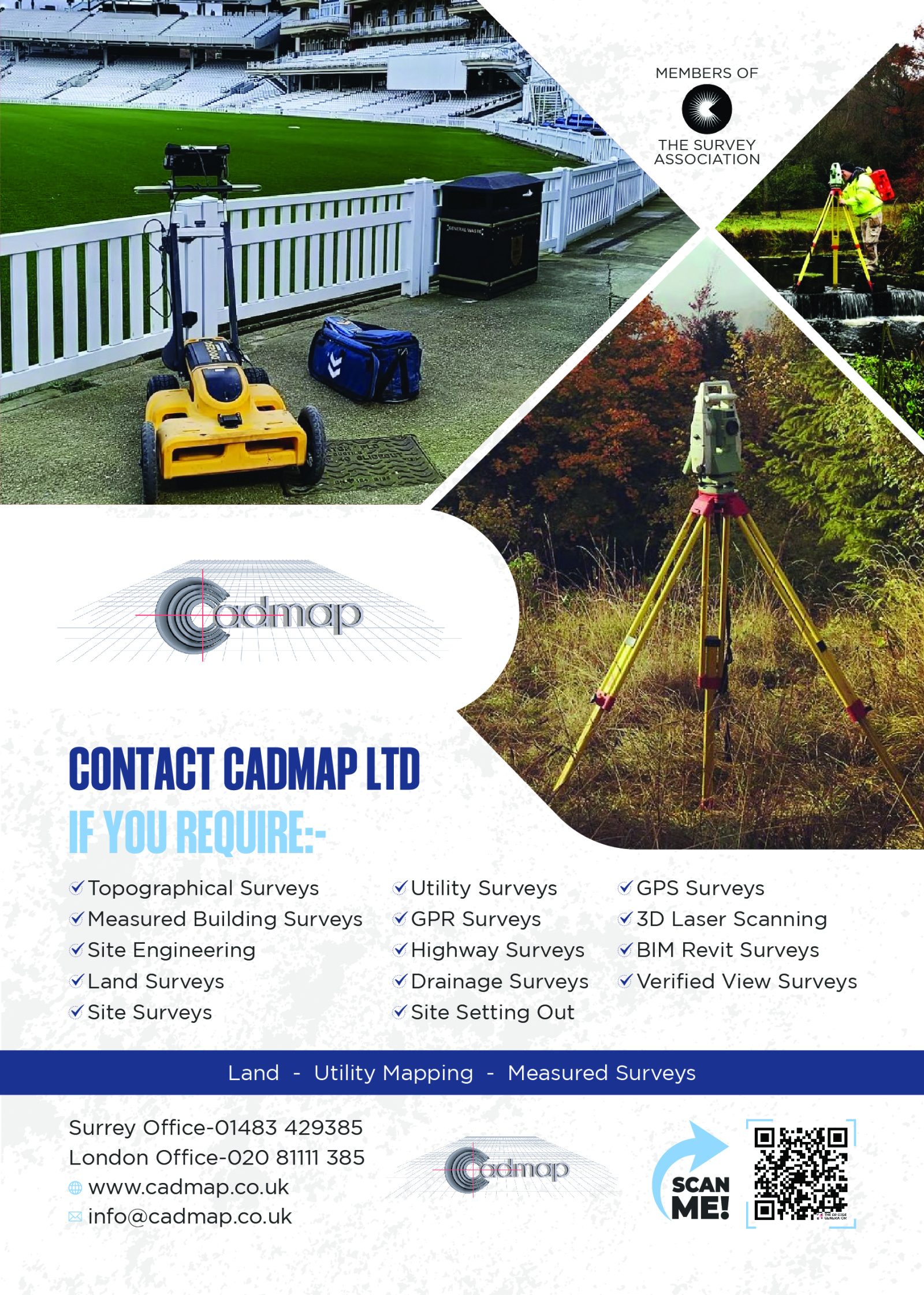 Cadmap Measured Building SUrveyors London
